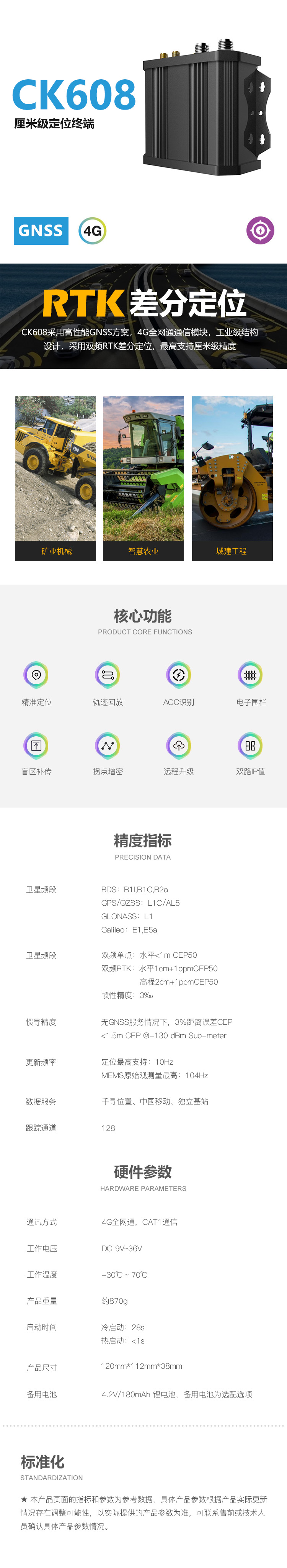 CK608 超长待机 产品详情