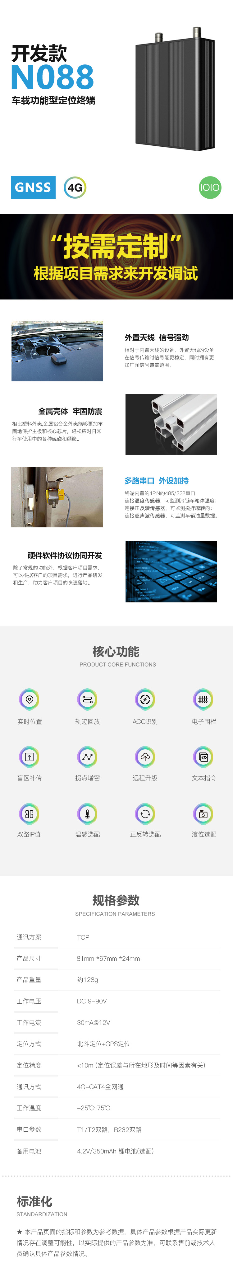 N088 工业串口 产品详情